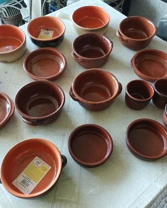 ciotole in terracotta