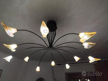 Lampadario a 12 luci