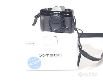 FOTOCAMERA DIGITALE MIRRORLESS FUJI X-T30 MARK 3.