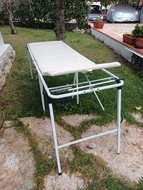 lettino estetista fisioterapista portatile