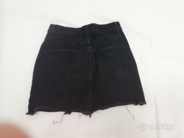 Shorts clearance neri jeans