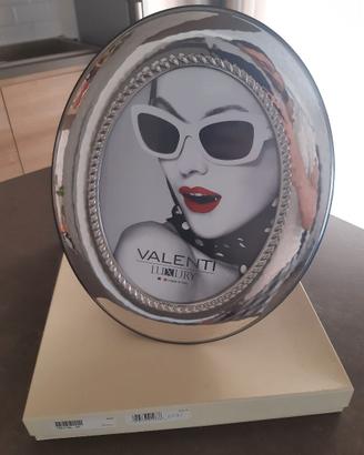 Cornice ovale Valenti in argento  - nuova