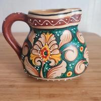 Brocca vintage Santucci Deruta – dipinta a mano
