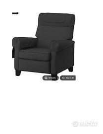 IKEA poltrona MUREN nero