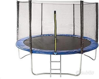trampolino elastico da giardino