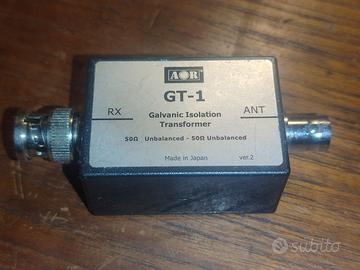 Trasformatore di isolamento galvanico Aor Gt-1