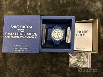 MoonSwatch EarthPhase Moonshine Gold – Ed. Ottobre