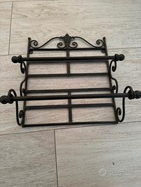 Porta rotolo e asciugamano