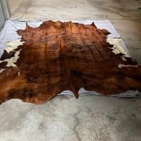 Stola / tappeto in pelle di cavallo naturale