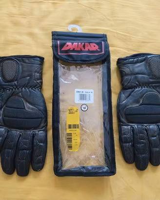 Guanti in pelle  per moto