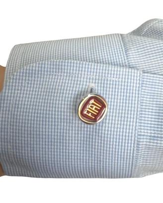 Set di 2 gemelli a catena logo Fiat
