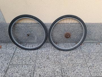 coppia cerchi mtb 26