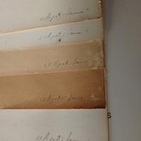 6 quadri di Ferrari Agostino su cartoncino 1968/69