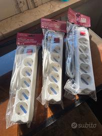 Multiprese elettriche con interruttore misure div