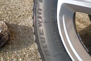 cerchi originali ford più gomme invernali nuove