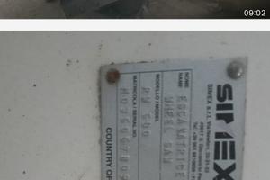 Ruota escavatrice Simex Rw 500