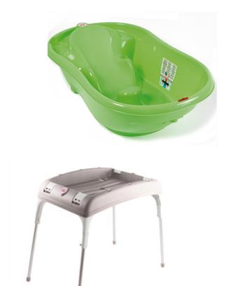 vaschetta bagnetto bimbo Onda con cavalletto 