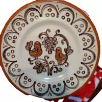 thun vecchio piatto in ceramica