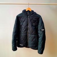 FSBN Giacca nera con cappuccio XL