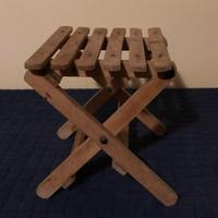 sedia pieghevole legno   piccola taglia