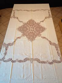 Coperta/copriletto in puro lino e cantù VINTAGE