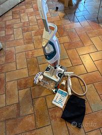 Scopa elettrica 2 in 1 aspira e pulisce