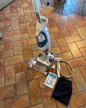 Scopa elettrica 2 in 1 aspira e pulisce