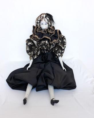 Bambola Porcellana Ceramica 65cm Vintage Collezion