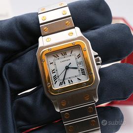 Cartier Santos Lady acciaio/oro ref. W20058C4