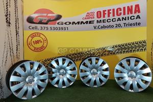 4 Cerchi Ferro 16 pollici Opel