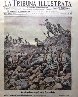 La Tribuna Illustrata 7 Ottobre 1917 WW1