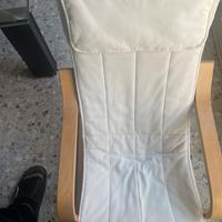 Sedia poltroncina bambini Ikea Poeng