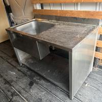 Lavello acciaio inox professionale