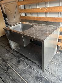 Lavello acciaio inox professionale