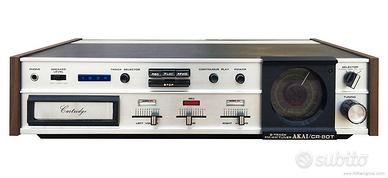 AKAI CR-80T 8 tracce/track AM/FM - Vintage 1970