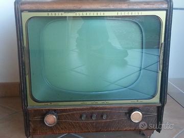Tv radio allocchio bacchini rarissimo anni 50