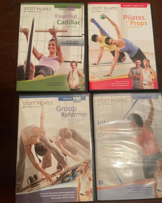 4 dvd Stott pilates