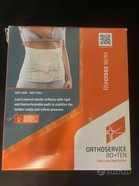 Busto ortopedico elastico lombare nuovo gibaud