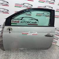 PORTA SX SINISTRA LATO GUIDA FIAT 500 GRIGIO