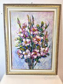 Giovanna De Lasio: "Gladioli" - Dipinto