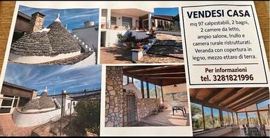 Affascinante casa con trulli e terrazza panoramica