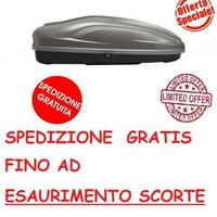 Box portatutto auto G3 Absolute 320 litri Grigio L