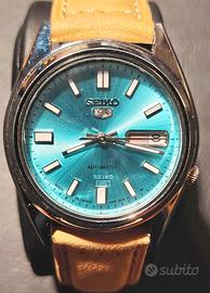 Seiko 5 vintage automatico acciaio