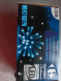 luci di Natale blu