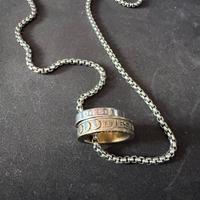 Collana Diesel originale in accaio -Nuova