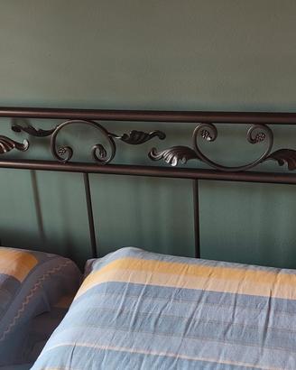  Letto in Ferro Battuto
