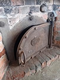 porta antica per forno a legna 