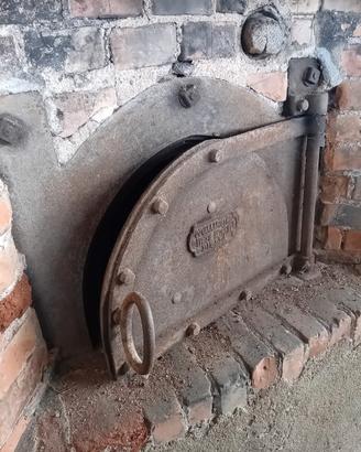 porta antica per forno a legna 
