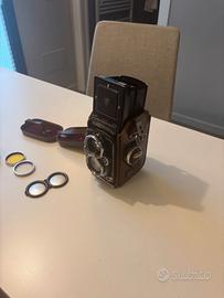Rolleiflex 2.8F Carl Zeiss Planar  + accessori