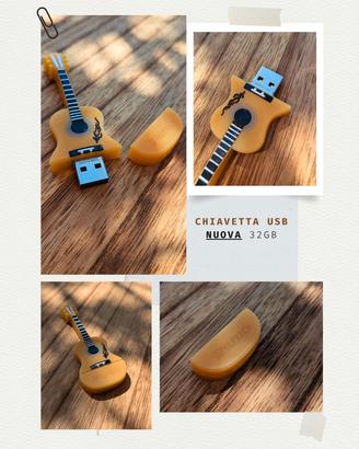 Chiavetta USB nuova 32gb